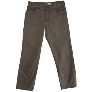 Carhartt Relaxed Fit Work Pants Brown Cotton Blend Mens Size 32x30 BN2517M
